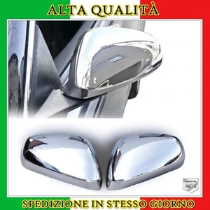Coppia Calotte Specchio Retrovisore Cromata Per ALFA ROMEO MITO 2008-SU - Picture 1 of 9