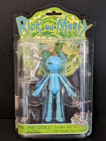 Funko Rick And Morty Mr Meeseeks 5 inch Action Figure BAF Snowball Leg New Cover
