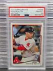 2014 Topps Update Series Mookie Betts Batting Rookie RC #US26 PSA 10 Red Sox
