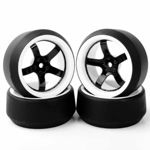 4 piezas llantas de deriva en carretera 1:10 6 mm offset para coche de radiocontrol HPI HSP carreras - Imagen 1 de 6