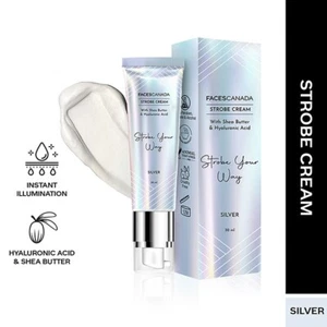Faces Canada Strobe Cream With Hyaluronic Acid & Shea Butter - Silver - Picture 1 of 8