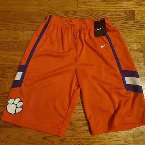 Clemson Tigers NIKE Shorts Youth Teen 16-18 L Basketball NCAA Authentic New  NWT Cover
