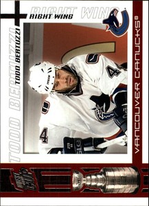 2003-04 Pacific Quest for the Cup Hockey #97 Todd Bertuzzi