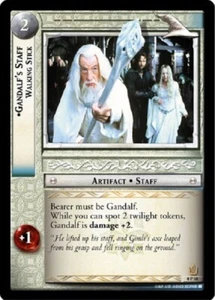 Gandalf's Staff, Walking Stick (P) (0P38) LOTR Decipher Lord of the Rings TCG - Picture 1 of 1