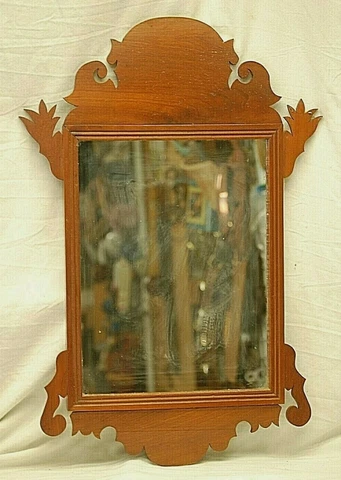 Antique Wooden Framed Mirror Fretwork Designs Cover
