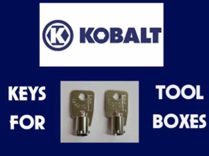KOBALT HS01-HS20 0001-20 SET OF 2 KEYS TUBULAR ROUND BARREL TOOLBOX FREE SHIP - Image 1 of 1