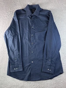 Apt 9 Premier Flex Slim Fit Button Down Shirt Mens Size 34/35 - Picture 1 of 7