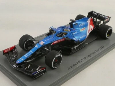 Spark Alpine A521 Renault #14 Fernando Alonso Hungarian GP 2021 1/43 S7685 - Immagine 1 di 3