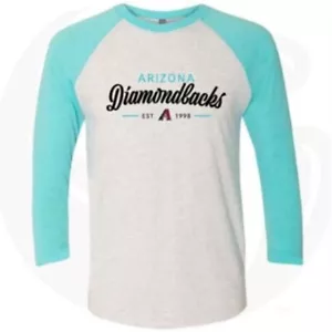New Arizona AZ Diamondbacks DBacks Teal TShirt Women Mother's Day 2023 SGA XL - Picture 1 of 1