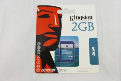 Kingston 2 GB SD Secure Digital Flash Memory Card (SD/2GB) - Image 1 of 2