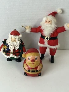 ๐
Vtg Santa Claus Lot Jumping Bendable Ornament Klaus ๐ Decor Lot 1 Day Ship!๐ - Picture 1 of 10