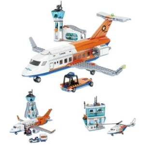 3 in 1 City Passenger Airplane Building Blocks - Picture 1 of 5
