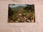 Vecchia foto cartolina d epoca di Frabosa Soprana panorama sfondo del Monte Moro