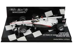 Minichamps 410100122 1/43 SAUBER C29 ALEMÁN 2010 P. DE LA ROSA 40 Aniversario - Imagen 1 de 6