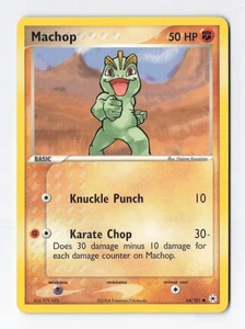 Machop 64/101 Common Regular Hidden Legends Vintage Pokemon Card LP/NM - Picture 1 of 3