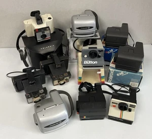 Vintage and Mixed Polaroid cameras - Untested, no film - Picture 1 of 11