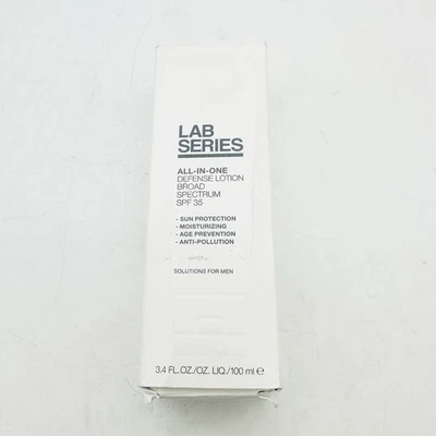 Loción de defensa todo en uno Lab Series amplio espectro FPS 35 3,4 oz / 100 ml nueva Foto 1 de 3