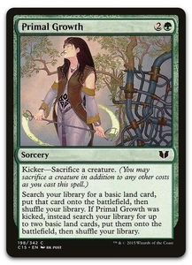 Primal Growth #198 (NM) Commander 2015 C15 Magic MTG - Picture 1 of 2