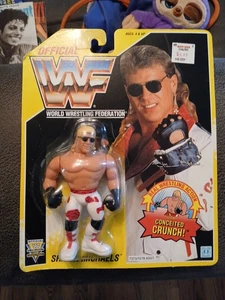 Tarjeta amarilla Hasbro WWF Shawn Michaels rara 1993 Titan Sports - Imagen 1 de 12