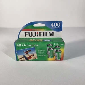 NOS Fujifilm Superia X-TRA 400 film 4 Rolls 24 Exp Each Roll EXPIRED 2012-02 - Picture 1 of 6