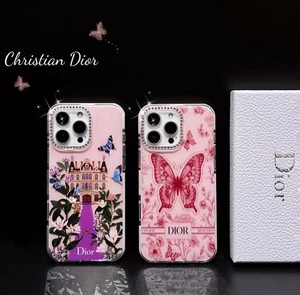 Luxury Bling Crystal Diamond Case Cover For Various Phone 16 15 14 13 Pro Max UK - Picture 1 of 10