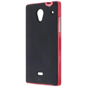 Case-Mate Slim Tough Case for Sharp Aquos Crystal - Black/Red - Picture 1 of 3