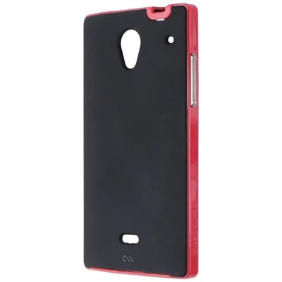 Case-Mate Slim Tough Case for Sharp Aquos Crystal - Black/Red - Image 1 of 3