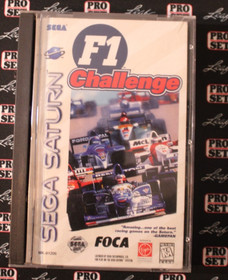 F1 Challenge (Sega Saturn, 1996) CIB Complete - Tested!