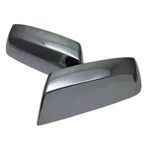 Chrome Top Half Replacement Mirror for 2014-2015 GMC Sierra - Picture 1 of 2