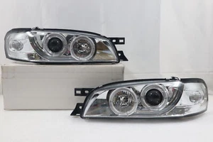 For RHD-1995~2001 Subaru Impreza Clear Headlight+Corner LED DRL Lamps Pair - Picture 1 of 9