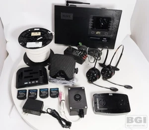Complete HME EOS HD Base 6200 & 2x HS6200 Headset Wireless Drive Thru Intercom - Picture 1 of 7