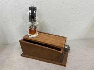 Vintage Ohmite Dummy Antenna Resistor D-100 100 Ohm 100W Tube w/ Socket Base - Afbeelding 1 van 10