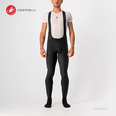 Culotte con tirantes Castelli VELOCISSIMO 5: NEGRO/ROJO Foto 1 de 4