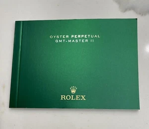 Authentic Rolex GMT Master II Booklet Manual 116710 126710 126715 126711 ENGLISH - Picture 1 of 5