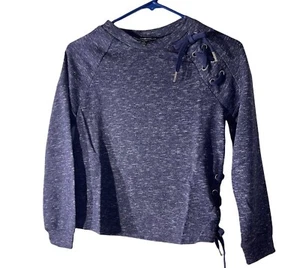 Amy Byer Sweater With Lace Detail Long Sleeve Girls Size M (10/12) NWT - Picture 1 of 4