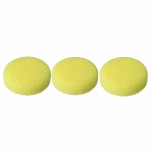 75mm Firm Extra Coarse Starting Mop Sponge Buffing Polishing Hook + Loop 3pc - Picture 1 of 4