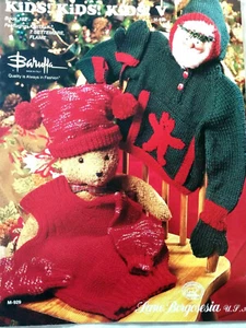 Lane Borgosesia 152 KIDS KIDS KIDS! #5 knit  24pg booklet 8 designs USA - Picture 1 of 8
