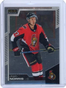 2020-21 O-Pee-Chee Platinum OPC Josh Norris Rookie Preview- Ottawa Senators - Picture 1 of 2