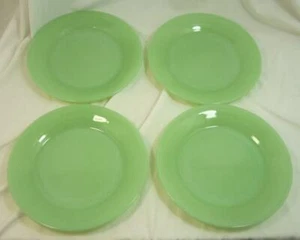 Plato de cena Fire King Ware 9" AH lote de 4 resistentes 25E058 - Imagen 1 de 4
