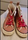Converse Chuck Taylor All Star Leather Fleece Lined Hiker Boot Pink W7 M5