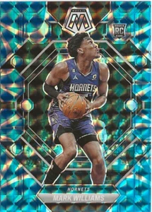 2022-23 Panini Mosaic Mark Williams Blue Prizm SP RC #230 - Picture 1 of 1