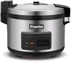 Arrocera Comercial Pantin Extra Gran Capacidad Cocina y Calentador 35 tazas crudo - Imagen 1 de 8