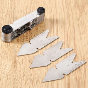 55&60° Metalworking Tooling Screw Pitch Center Gauge Business Inspection Measure - Picture 1 of 12
