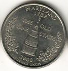 USA - 2000D - Washington ¼ Dollar - Maryland - #8566