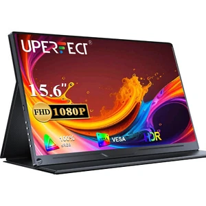 15.6'' Portable Monitor 1080P Type C IPS Display HDMI Screen For Laptop Phone PC - Picture 1 of 10
