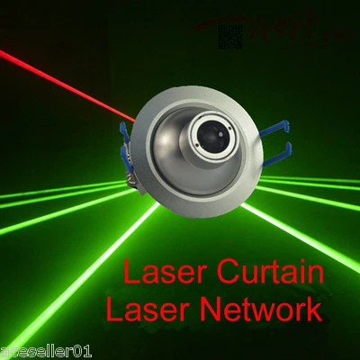 Fat Beam Laser Show Stage Lighting DC 12V Green Laser Module TTL Lazer Curtain - Image 1 of 4