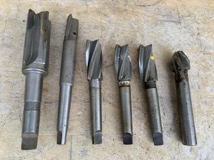 6 Pc Machinist Bit Lot End Mill Rounding Murdock M-42 Cleveland Regal Beloit USA - Picture 1 of 20