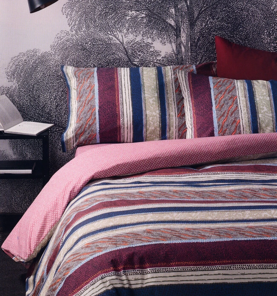 N2406 COMPLETO COPRIPIUMINO SINGOLO "SIDEWARD v.multicolore" DI BASSETTI