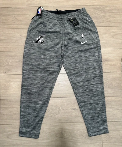 Lakers size XL adults practice pants warm-up track sweatpants workout Nike Cover
