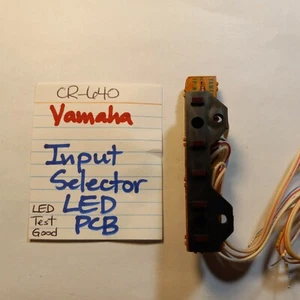 📈YAMAHA ⚡️ TP-N88-S INPUT SELECTOR LED PCB ⚡️ CR-640 STEREO RECEIVER - Picture 1 of 3